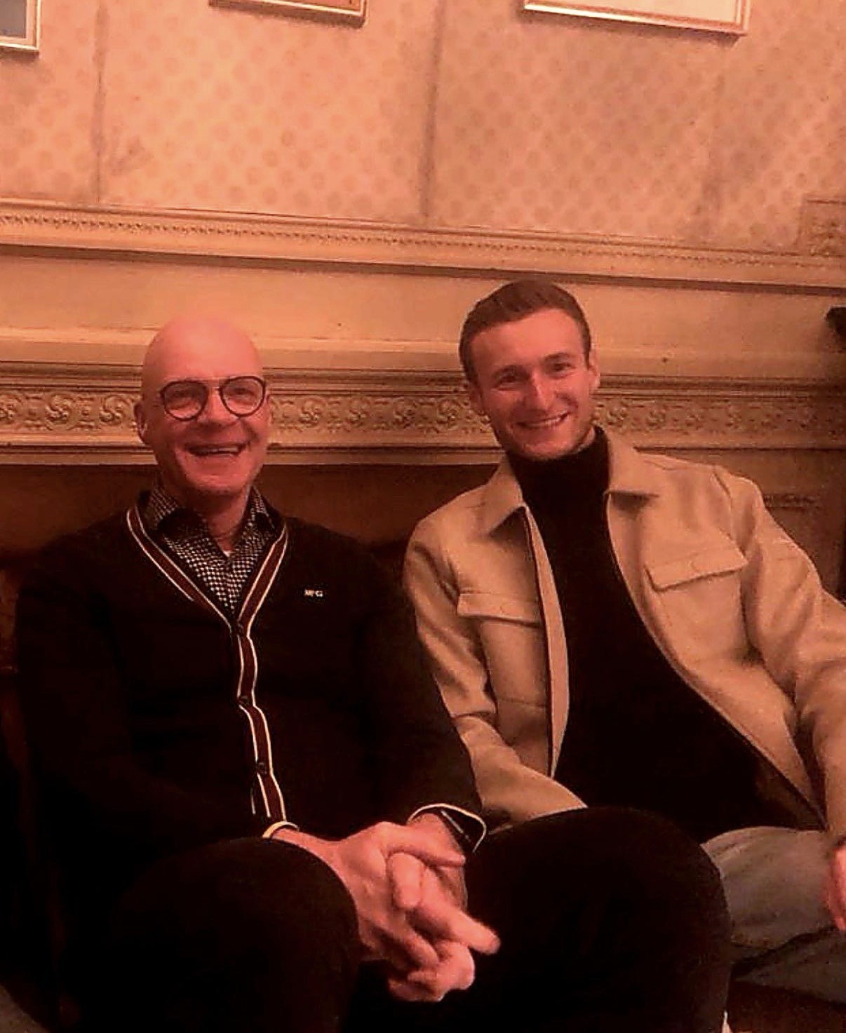 Frans en Daniel kleiner